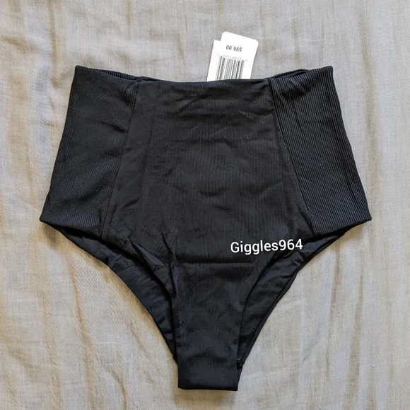 L*Space Jackie Bikini Bottom Black - Picture 1 of 9